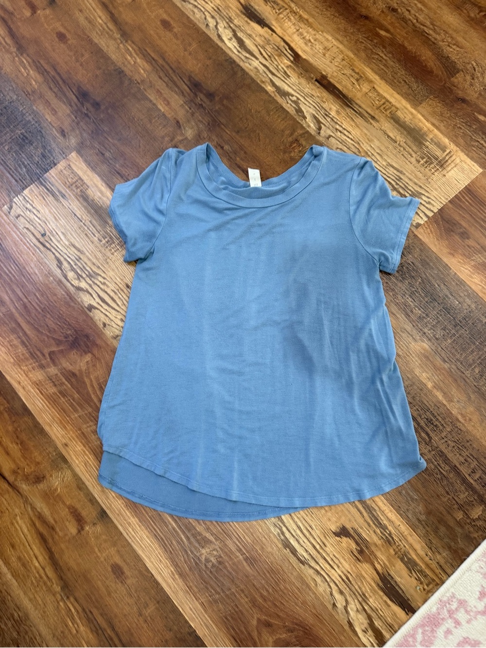 Women’s Short Sleeve Crewneck Top - Dusty Blue